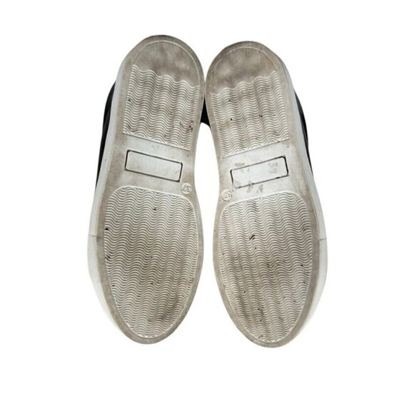 Zadig & Voltaire Women's Sz 37 (6.5) ZV1747 Black Leather Studded Sneakers - Picture 12 of 12